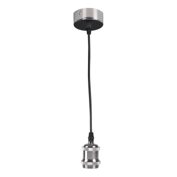 Napájací kábel 1xE27/20W/230V lesklý chróm