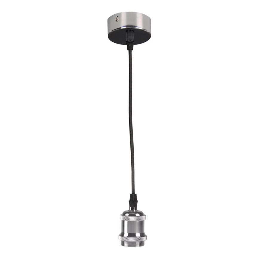 Napájací kábel 1xE27/20W/230V lesklý chróm