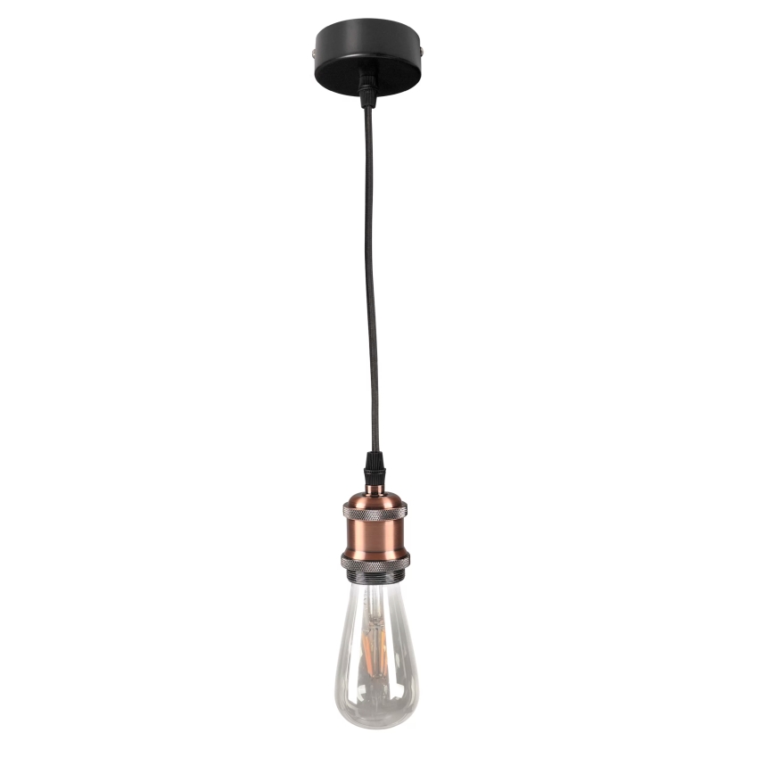 Napájací kábel 1xE27/20W/230V medený