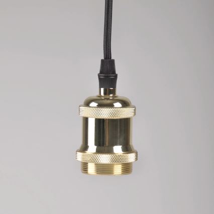 Napájací kábel 1xE27/20W/230V zlatý