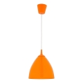 Napájací kábel EDI 1xE27/60W/230V, 90 cm, oranžový