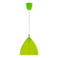 Napájací kábel EDI 1xE27/60W/230V 90 cm zelený