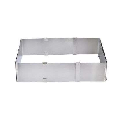 Nastaviteľná forma na tortu TORO 16-28 cm z nehrdzavejúcej ocele