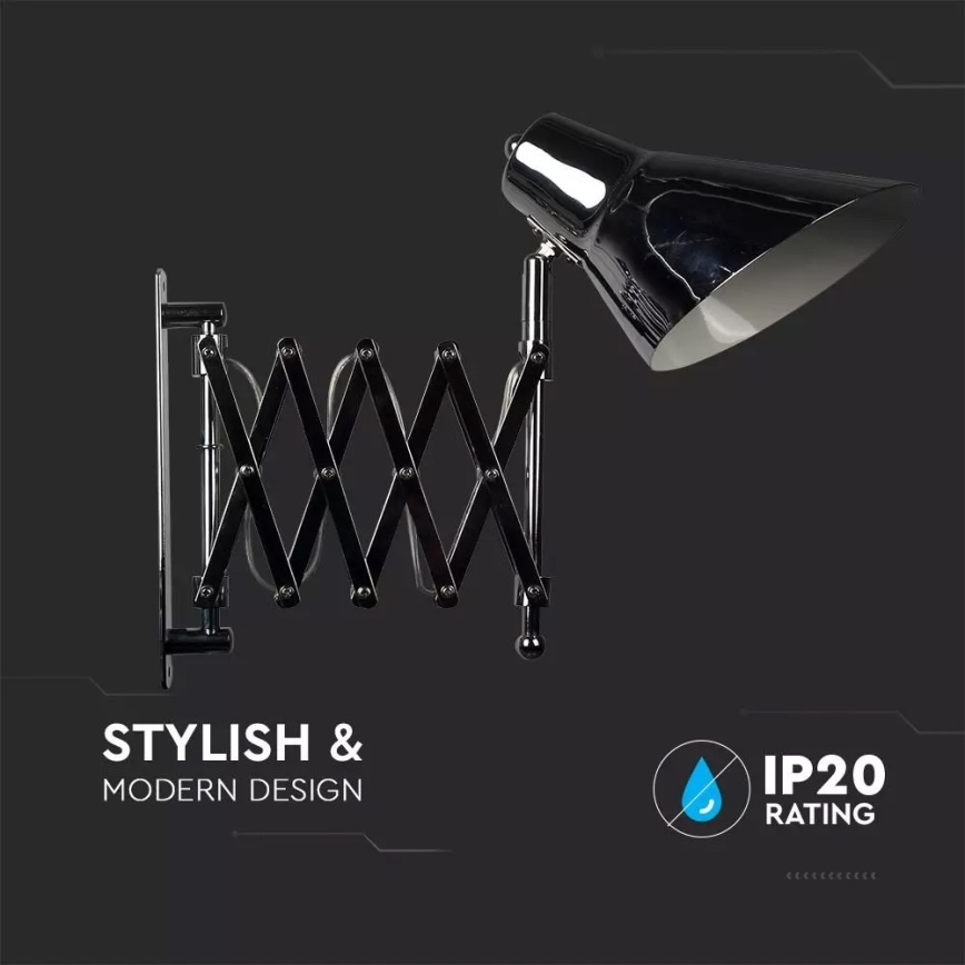 Nástenná lampa 1xE27/60W/230V