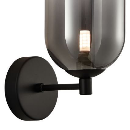 Nástenná lampa ALIAS 1xG9/8W/230V čierna/šedá