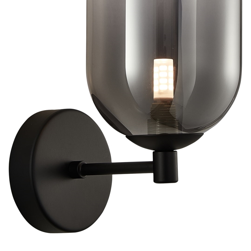 Nástenná lampa ALIAS 1xG9/8W/230V čierna/šedá