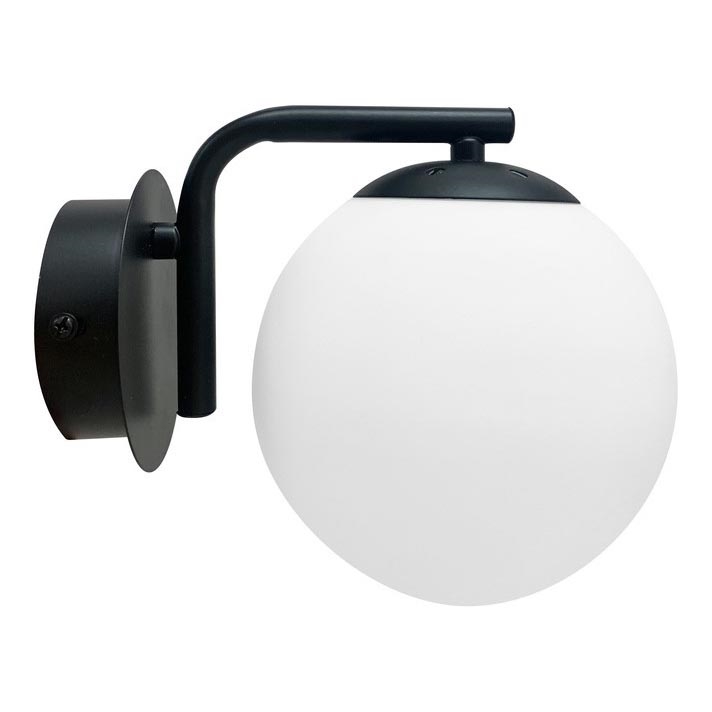 Nástenná lampa AMADEO 1xE14/40W/230V čierna