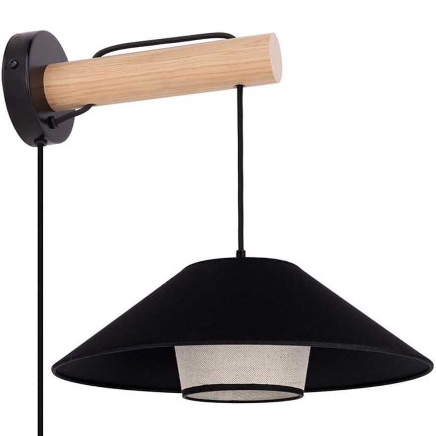 Nástenná lampa AMIGO 1xE27/25W/230V dub