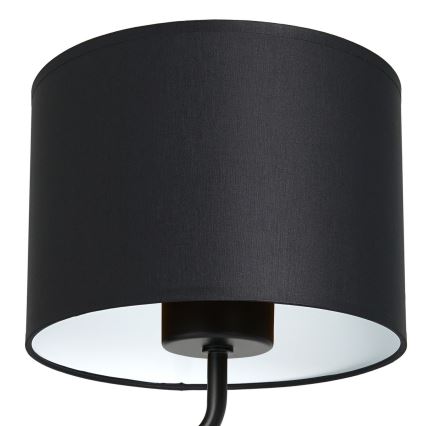 Nástenná lampa ARDEN 1xE27/60W/230V čierna/biela