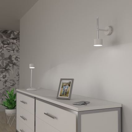 Nástenná lampa ARENA 1xGX53/11W/230V biela/lesklý chróm