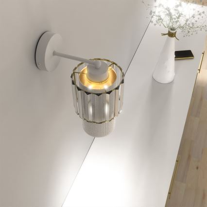 Nástenná lampa BLANCO 1xE27/60W/230V biela