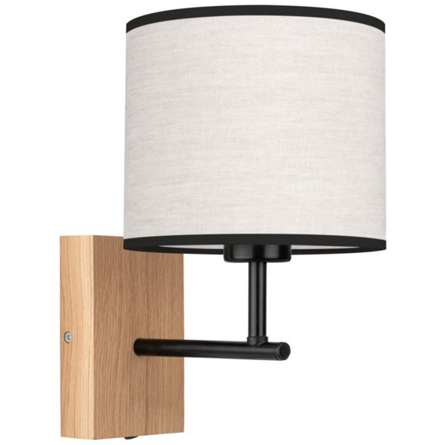 Nástenná lampa BOHO 1xE27/25W/230V dub
