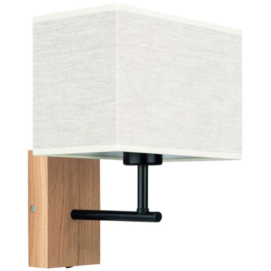 Nástenná lampa BOHO 1xE27/25W/230V dub