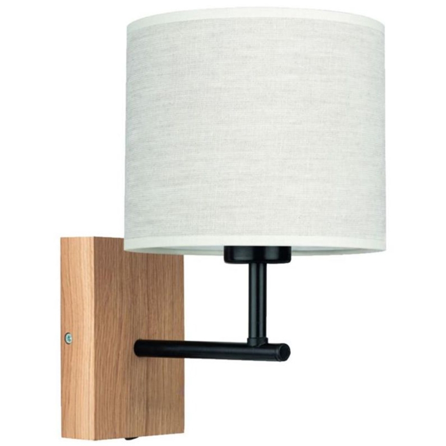 Nástenná lampa BOHO 1xE27/25W/230V dub