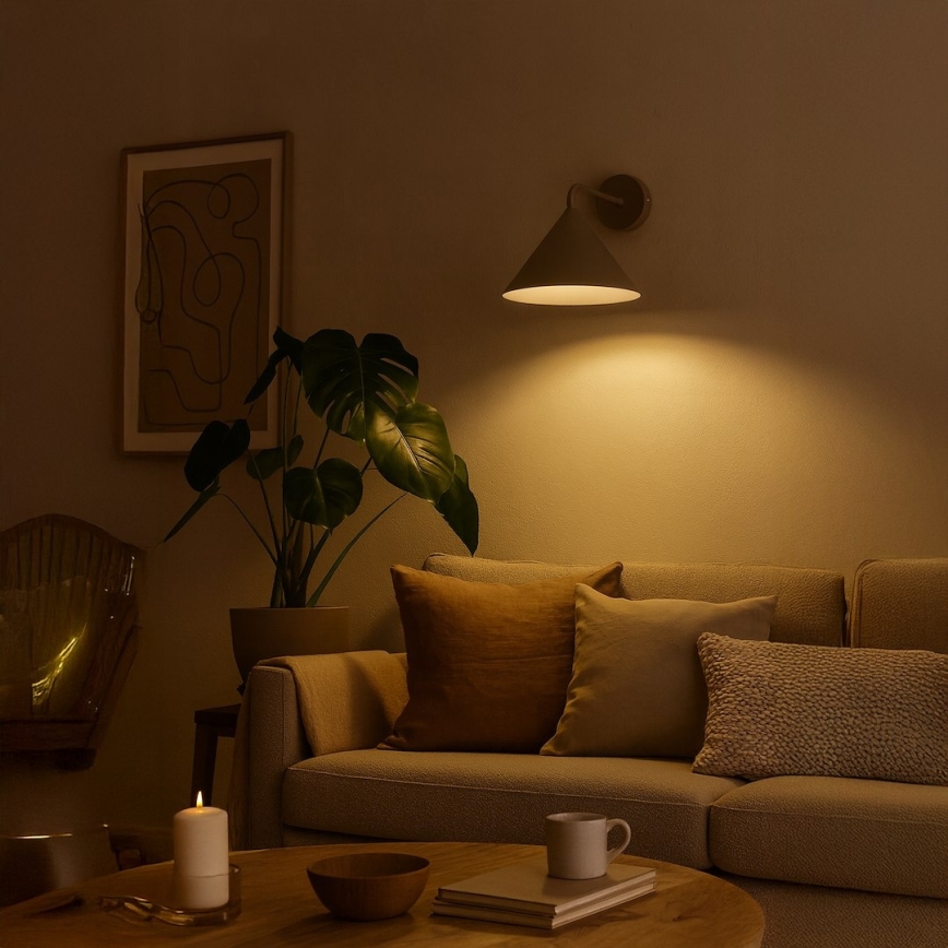 Nástenná lampa CAPITAL 1xGX53/15W/230V hnedosivá