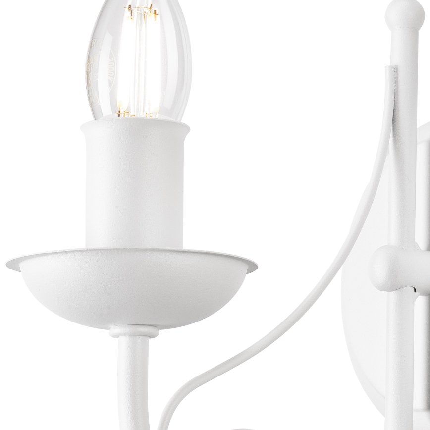 Nástenná lampa DONATO 1xE14/40W/230V biela