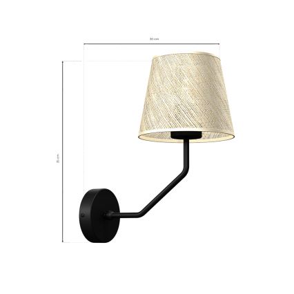 Nástenná lampa ETNA 1xE27/60W/230V