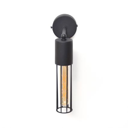 Nástenná lampa MELODY 1xE27/15W/230V čierna