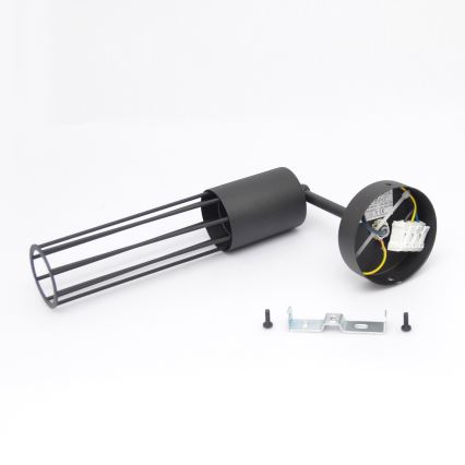 Nástenná lampa MELODY 1xE27/15W/230V čierna