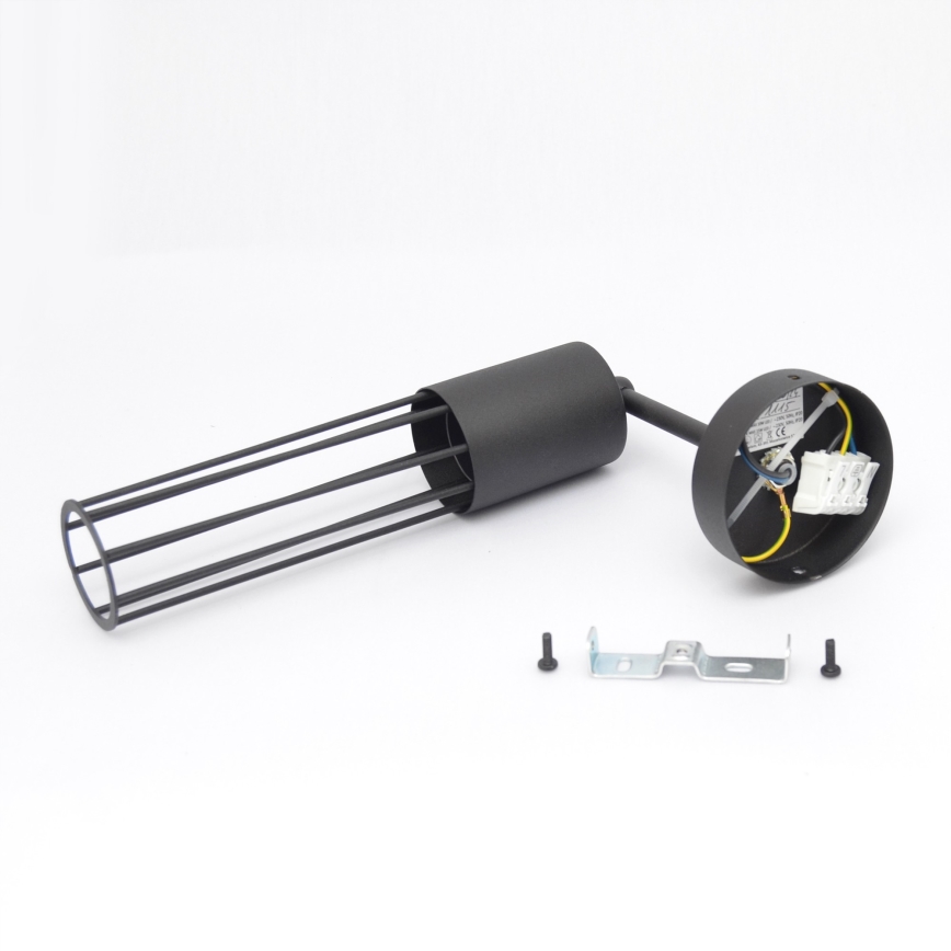 Nástenná lampa MELODY 1xE27/15W/230V čierna