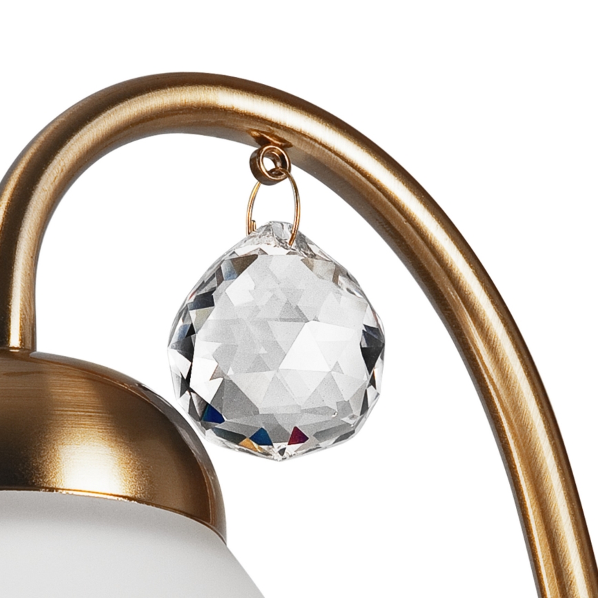 Nástenná lampa MIRANDA 1xE27/60W/230V zlatá