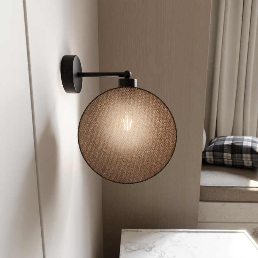 Nástenná lampa MOTIF 1xE14/10W/230V béžová