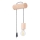 Nástenná lampa NIMBI 1xE27/15W/230V buk