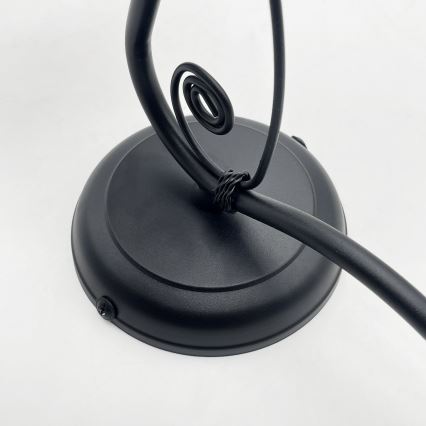Nástenná lampa RETRO 1xE27/60W/230V čierna/biela