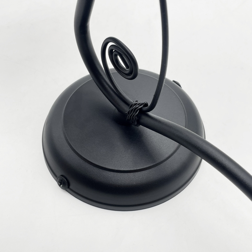 Nástenná lampa RETRO 1xE27/60W/230V čierna/biela