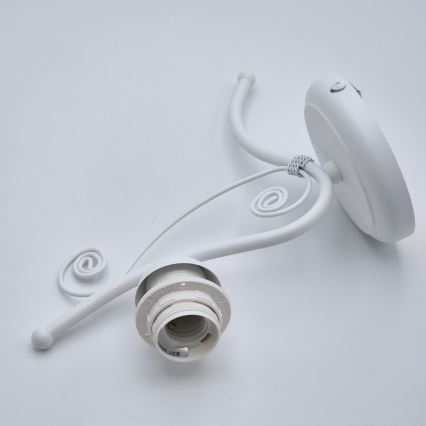 Nástenná lampa RETRO II 1xE27/60W/230V biela