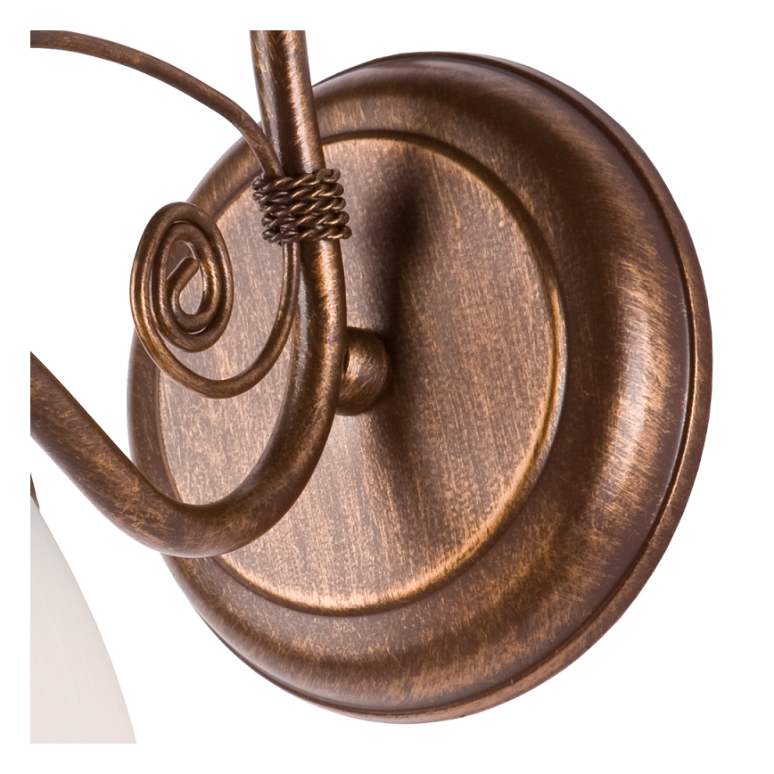 Nástenná lampa RETRO II 1xE27/60W/230V bronz patina