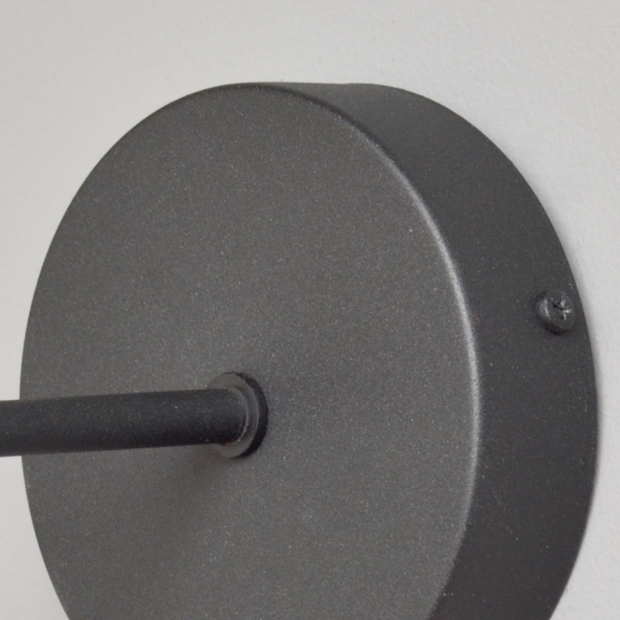 Nástenná lampa SORAPIS 1xE27/15W/230V čierna