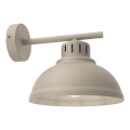 Nástenná lampa SVEN 1xE27/15W/230V béžová