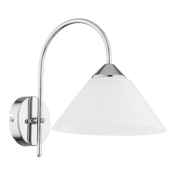 Nástenná lampa TAPER 1xE27/15W/230V lesklý chróm