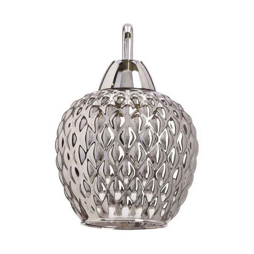 Nástenná lampa TOBIAS 1xE27/40W/230V lesklý chróm