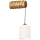 Nástenná lampa TRENO 1xE27/25W/230V borovica