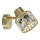Nástenná lampa ZAHARA 1xE27/10W/230V zlatá