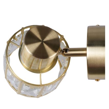 Nástenná lampa ZAHARA 1xE27/10W/230V zlatá