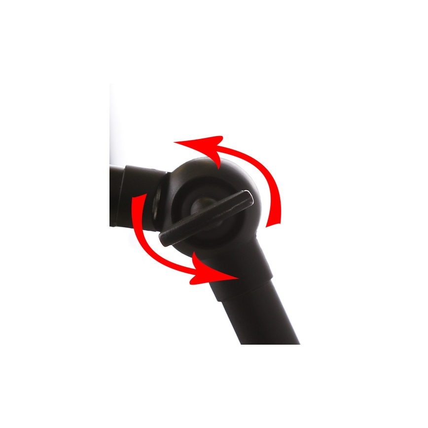 Nástenná lampička FUNDO 1xE27/40W/230V čierna/zlatá