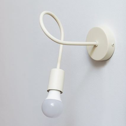Nástenná lampička OXFORD 1xE27/15W/230V krémová