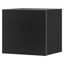 Nástenná skrinka PAVO 34x34 cm lesklá čierna