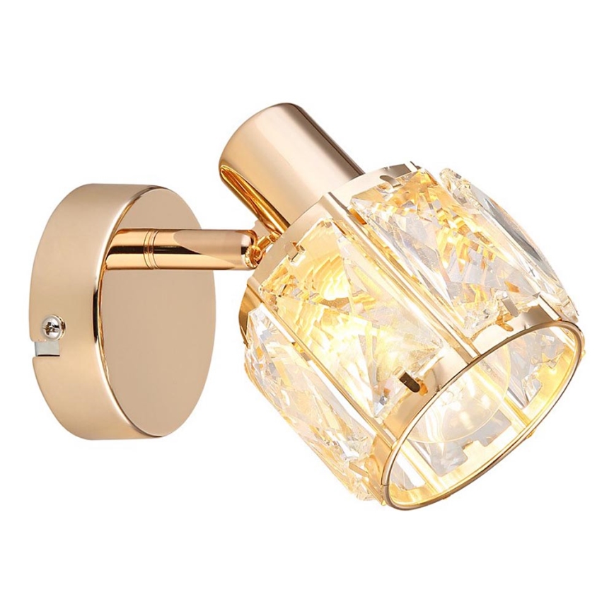 Nástenné bodové svietidlo DUBAI 1xE14/40W/230V rose gold