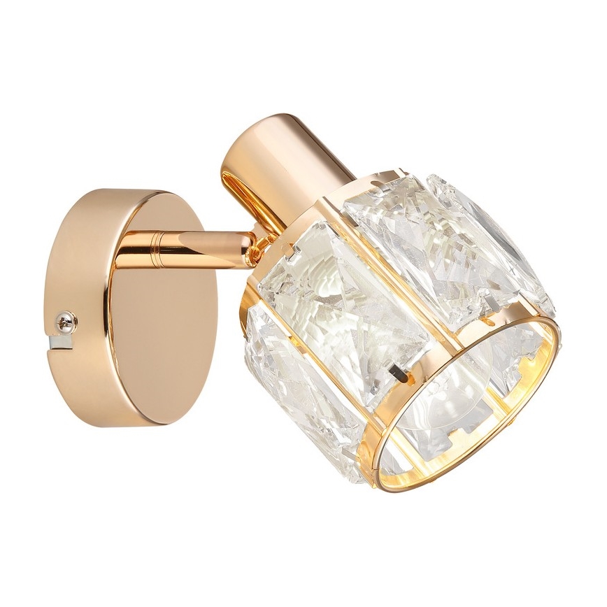 Nástenné bodové svietidlo DUBAI 1xE14/40W/230V rose gold