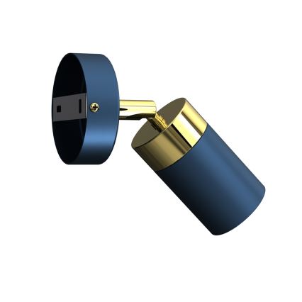 Nástenné bodové svietidlo JOKER 1xGU10/25W/230V modré