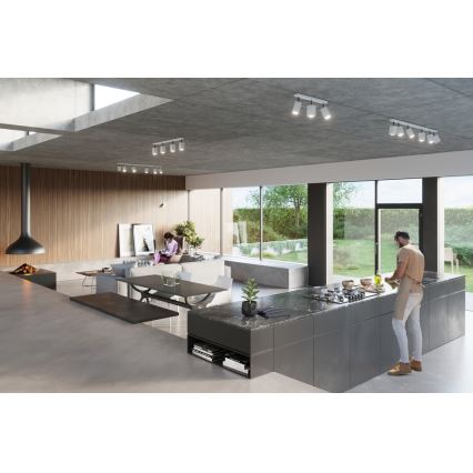 Sollux SL.0095 - Nástenné svietidlo MERIDA 1xGU10/40W/230V biela