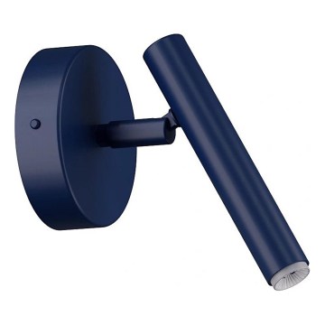 Nástenné bodové svietidlo STALACTITE 1xG9/3W/230V modré