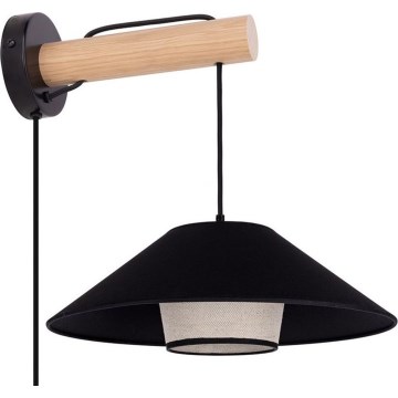 Nástenné svietidlo AMIGO 1xE27/25W/230V dub