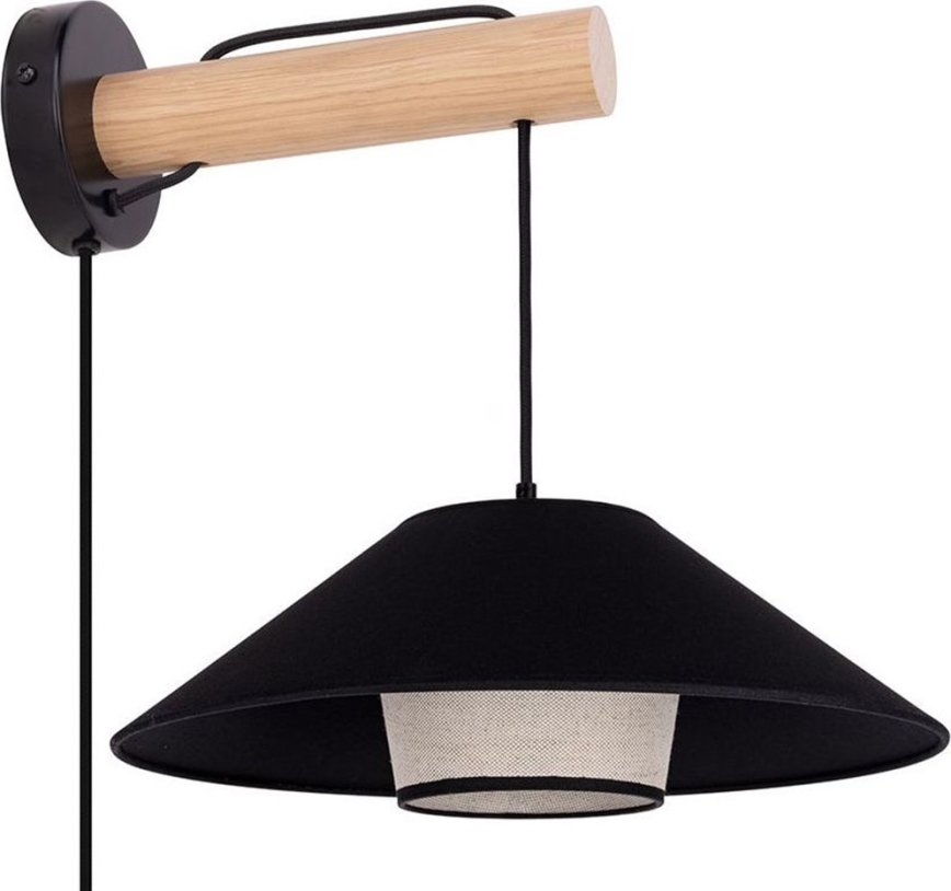 Nástenné svietidlo AMIGO 1xE27/25W/230V dub