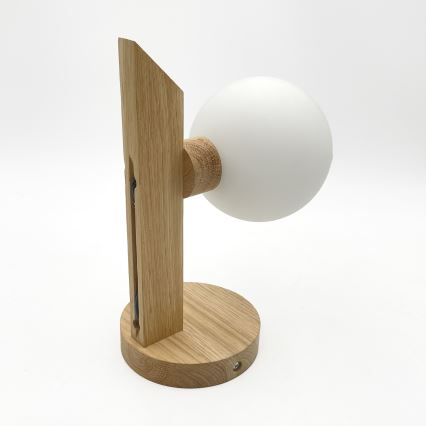 Nástenné svietidlo ANTONIO 1xG9/5W/230V dub/biela