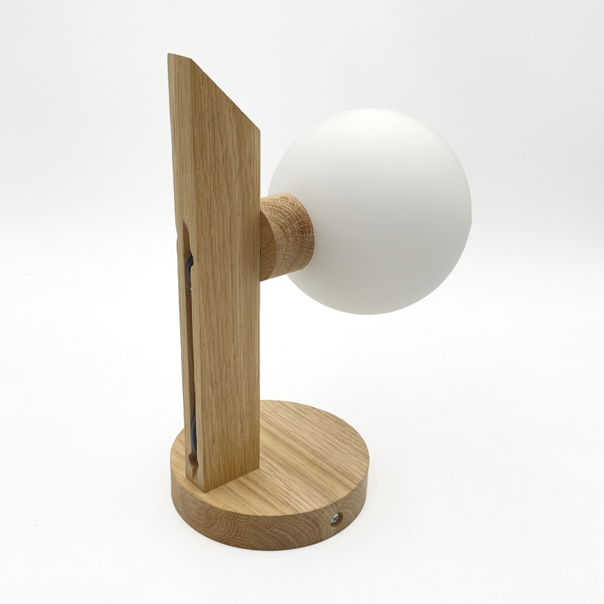 Nástenné svietidlo ANTONIO 1xG9/5W/230V dub/biela